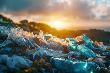 horizontal, photography, pollution, color image, social issues, no people, plastic, garbage, plastic pollution, outdoors, environment, dirty, beach, environmental damage, garbage dump, recycling, bott