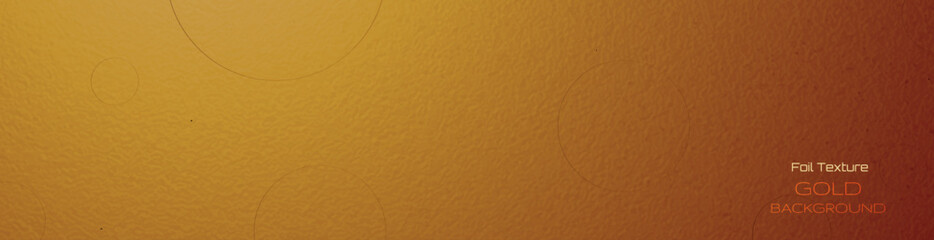 Vector abstract light gold effect, grunge texture and gradient color for luxury wallpaper, template banner, background. Illustration modern graphic design, bright yellow shiny metal with blank space