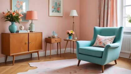 Photo interior modern design room 3d illustration