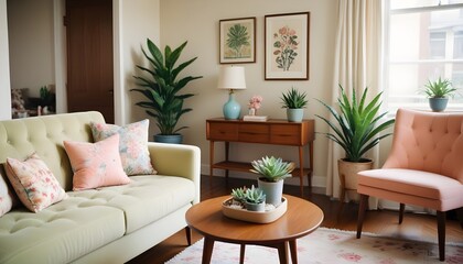 Photo interior modern design room 3d illustration
