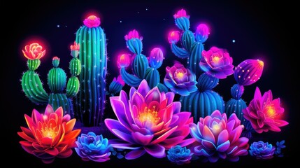 neon cactus 