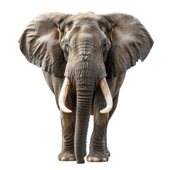 elephant isolated on white