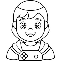 Gaming Coloring Pages For Kids Book