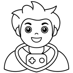 Gaming Coloring Pages For Kids Book