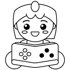 Gaming Coloring Pages For Kids Book
