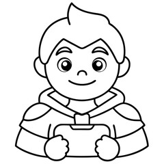 Gaming Coloring Pages For Kids Book