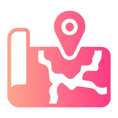 global mobility gradient icon