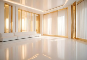 Photo interior modern design room 3d illustration