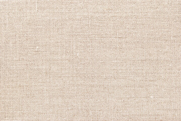 Linen fabric for background, beige gunny canvas texture as background