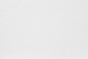 White cotton twill fabric pattern close up as background	
