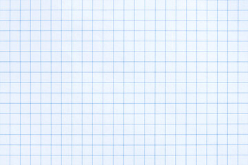 A sheet of math grid paper, graph paper texture as background