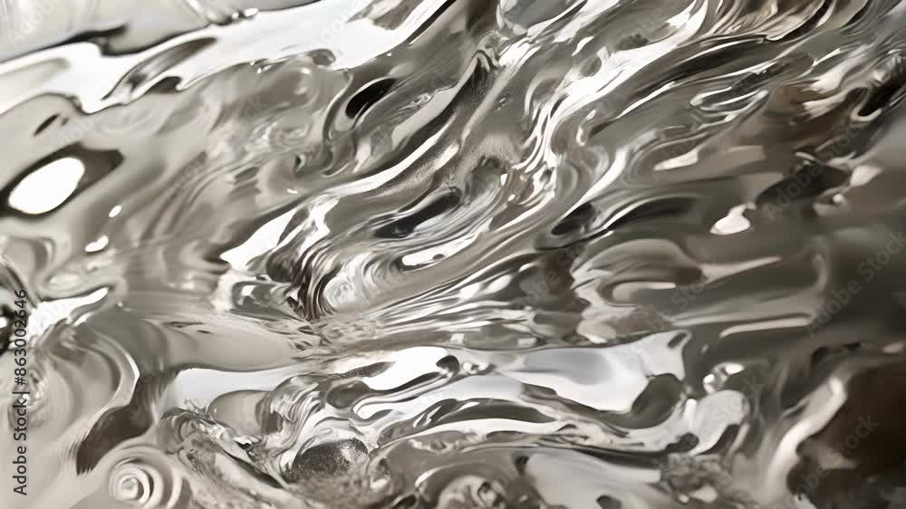 Poster this closeup captures the unique texture of a reflective glass panel with its subtly curved surface 
