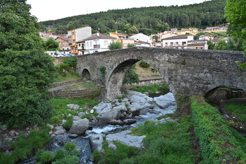 Naklejka premium Arenas de San Pedro , Avila 
