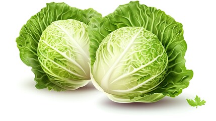 Fototapeta premium Cabbage clipart