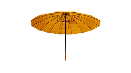 photo of a garden umbrella isolated on a white background.
