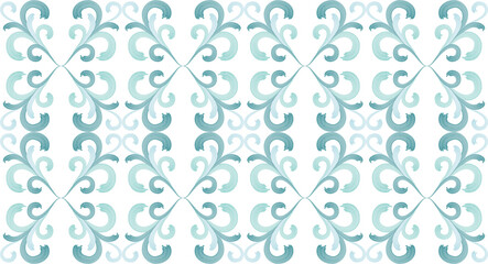 Ornamental floral seamless pattern background