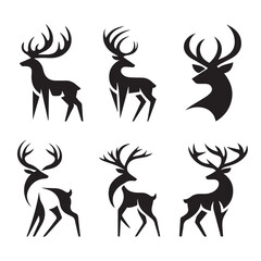 Deer silhouette logo