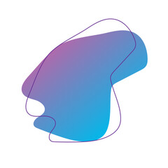 abstract dynamic elements for presentation banner vector