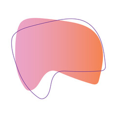 abstract dynamic elements for presentation banner vector