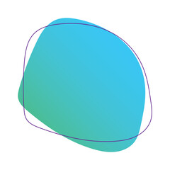 abstract dynamic elements for presentation banner vector