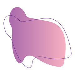 abstract dynamic elements for presentation banner vector