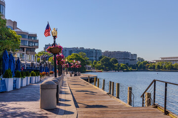 Georgetown Waterfront park. Washington DC