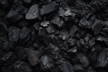 Processed collage of industrial pea coal surface texture. Background for banner, backdrop or texture