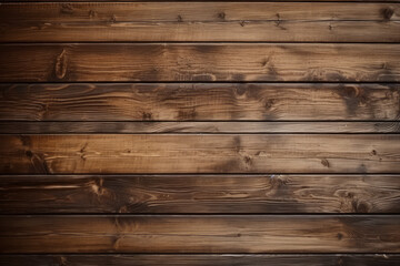 Naklejka premium Processed collage of old rustic dark brown wood planks texture. Background for banner, backdrop