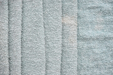 Processed collage of bath towel fabric texture. Background for banner, backdrop or texture