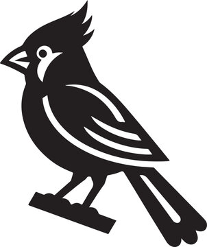 recommend clip art: cardinal silhouette vector illustration