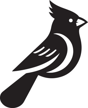recommend clip art: cardinal silhouette vector illustration