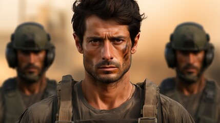 Fototapeta premium person with a gun