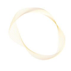 Abstract Gold liquid geometric element, shapes