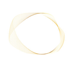 Abstract Gold liquid geometric element, shapes