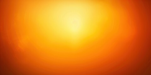 Obraz premium Orange Gradient Background. Abstract Art with Spotlight Effect and Vignette Border