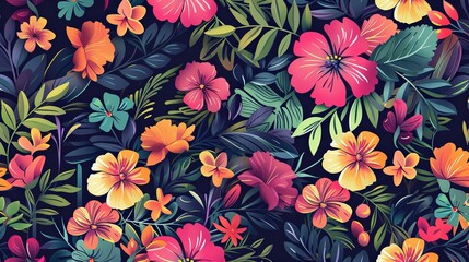 floral wallpaper background