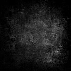 grunge black background with space for text or image