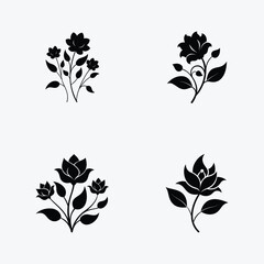 vector set of leaves