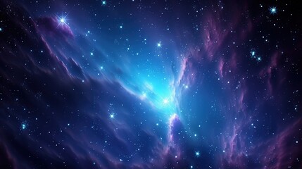 Obraz premium background with stars