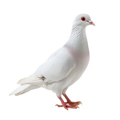 Fototapeta premium white dove isolated on white background