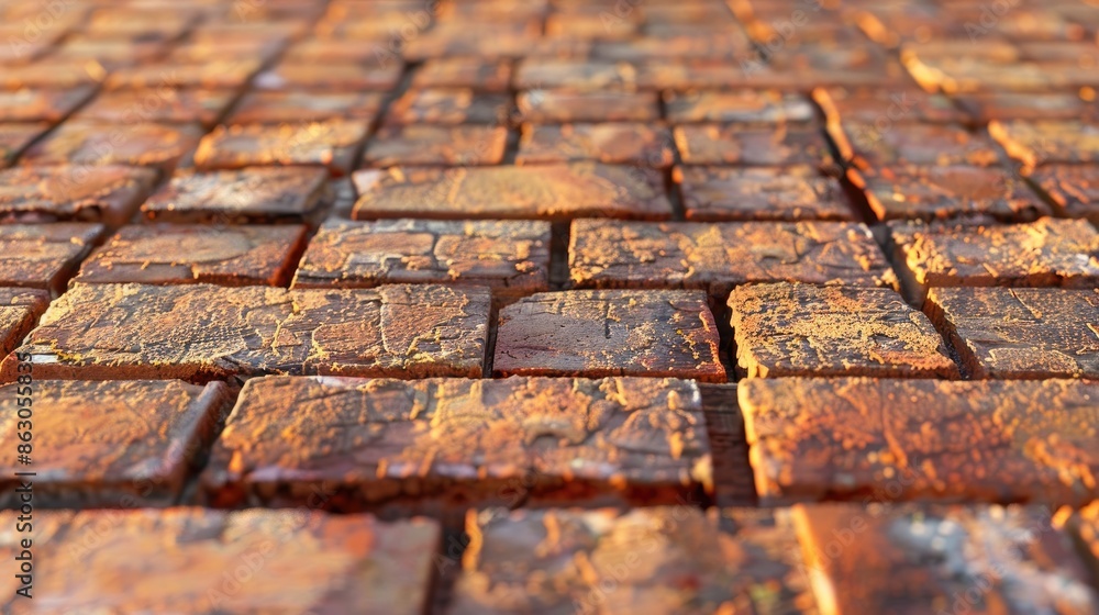 Poster close up view of brick texture abstract empty background
