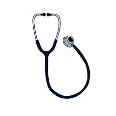 Stethoscope icon illustration, hand draw