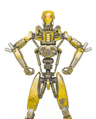 apocalypse cyborg is so angry and mad like a comic hero