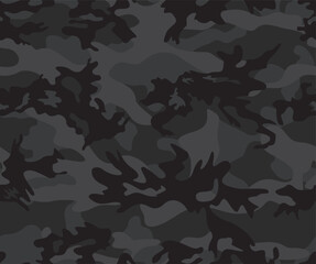 
camouflage background gray color vector illustration seamless pattern