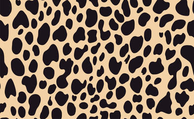 
animal leopard pattern vector illustration seamless pattern leather texture