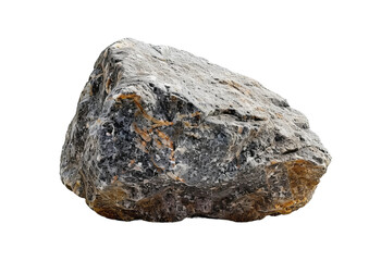 Fototapeta premium stone isolated on white background