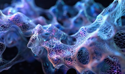 Nodes and edges representing connections