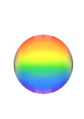 multicolored colored circular surface, disc with rainbow colored filling, modern abstract design