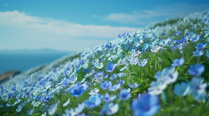 ネモフィラ・海