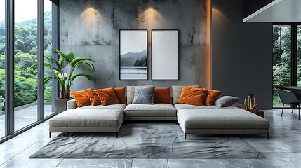 living room Interior decoration